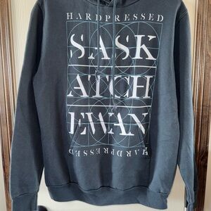 Black Graphic Hoodie